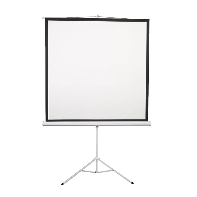 מסך גלילה להקרנה כולל חצובה 2.00X2.00 מטר ESDB112 LUMI