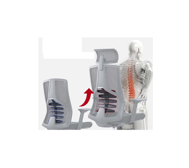 כסא מחשב אורטופדי ארגונומי BIONIC THERAPY