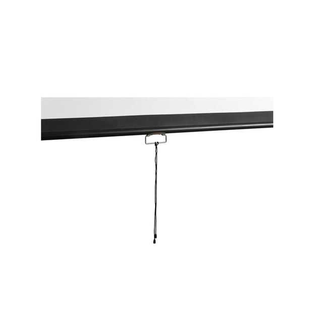 מסך גלילה ידני להקרנה 2.13X2.13 מטר ESBB118 LUMI