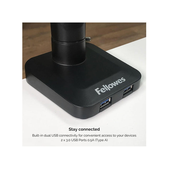 זרוע ארגונומית מתכווננת למסך PALTINUM FELLOWES