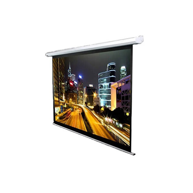 מסך הקרנה חשמלי עם שלט 2.75X2.75 סמ INNOVA