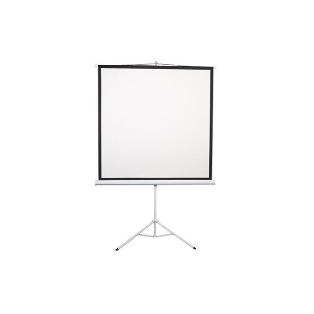 מסך הקרנה גלילה ידנית וחצובה 2.00X2.00 מטר ESDB112 LUMI