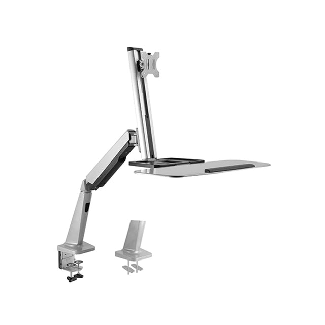 זרוע שולחנית מתכווננת למסך עד 32″ LUMI DWS02-C01