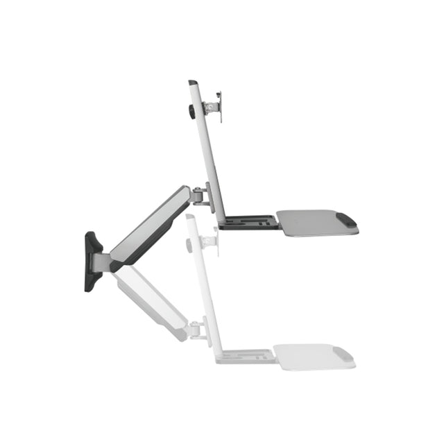 זרוע קיר עם תושבת למסך מקלדת ומחשב DWS02-W01 LUMI
