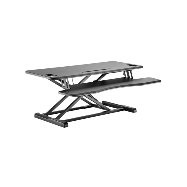 עמדת עבודה הידראולית מתכווננת DWS28-02NW LUMI שחור