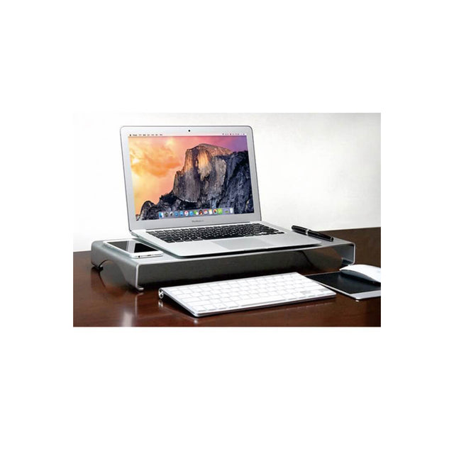 מעמד הגבהה ארגונומי מתכתי למסך מחשב IK-S08 ERGOTOP