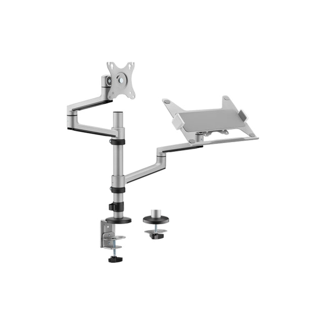 זרוע שולחנית כפולה ללפטופ ולמסך LDT72-C024ML LUMI