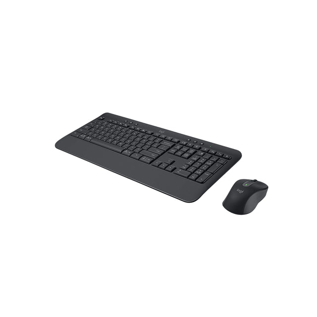 סט מקלדת ועכבר אלחוטי MK650 אפור גרפיט LOGITECH