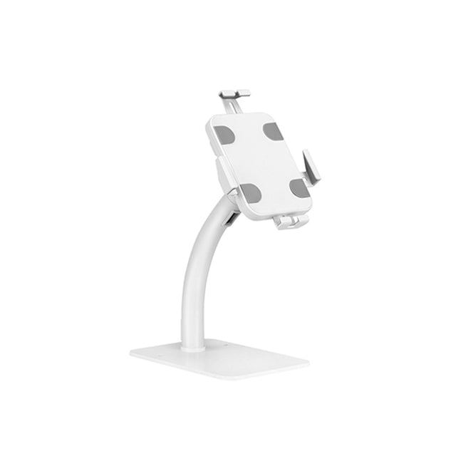 מעמד שולחני לטאבלט עם מנגנון נגד גניבה, 7.9"–11" PAD33-03 לבן LUMI