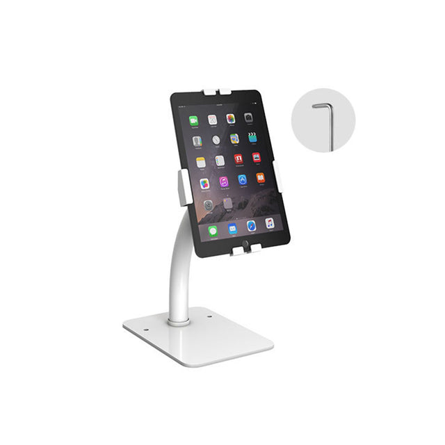 מעמד שולחני לטאבלט עם מנגנון נגד גניבה, 7.9"–11" PAD33-03 שחור LUMI