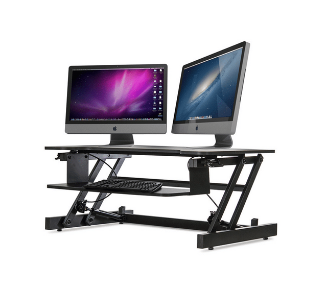 עמדת מחשב ארגונומית מתכווננת לעמידה וישיבה SX32 CASILLI