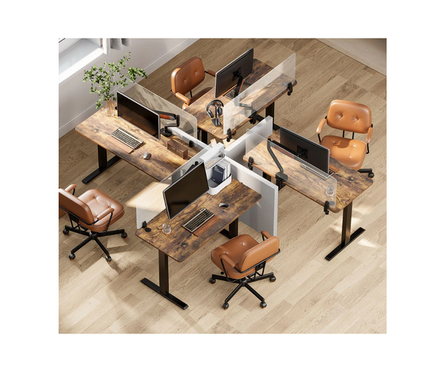 שולחן ישיבה-עמידה דגם N12-22R-B LUMI