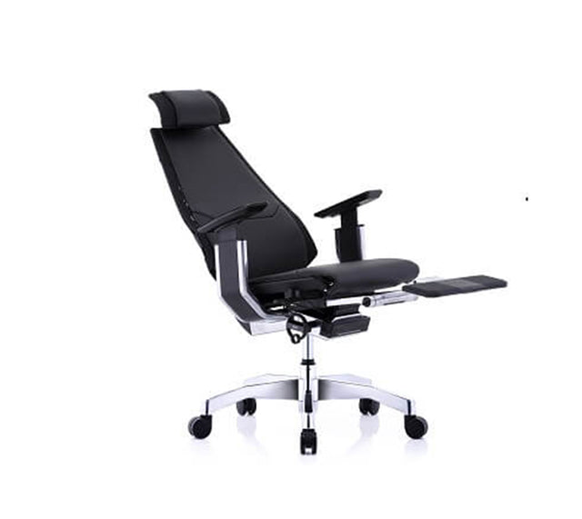 כסא מנהלים עם משענת רגליים GENIDIA COMFORT