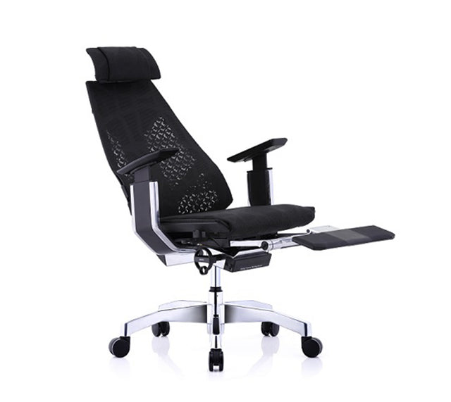 כסא מנהלים עם משענת רגליים GENIDIA COMFORT