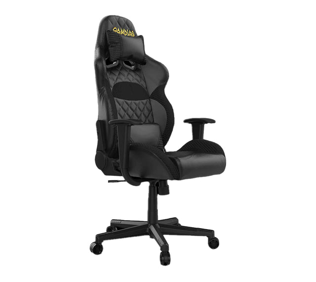 כסא גיימינג שחור מדגם ZELUS E1
