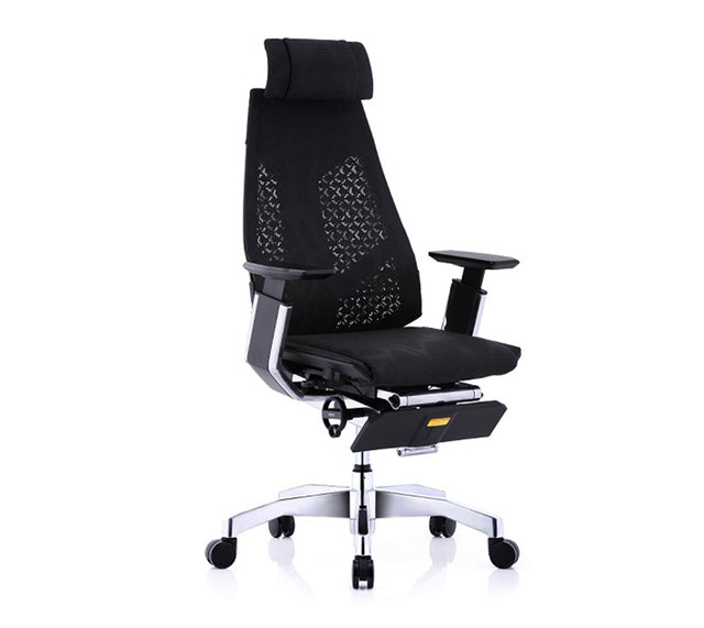 כסא מנהלים עם משענת רגליים GENIDIA COMFORT