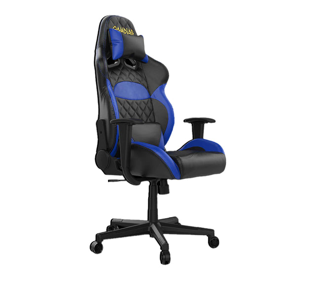 כסא גיימינג כחול מדגם ZELUS E1