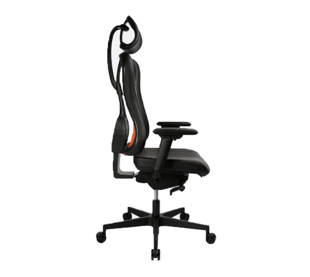 כסא גיימינג SITNESS RS בצבע כתום (מבט צד)