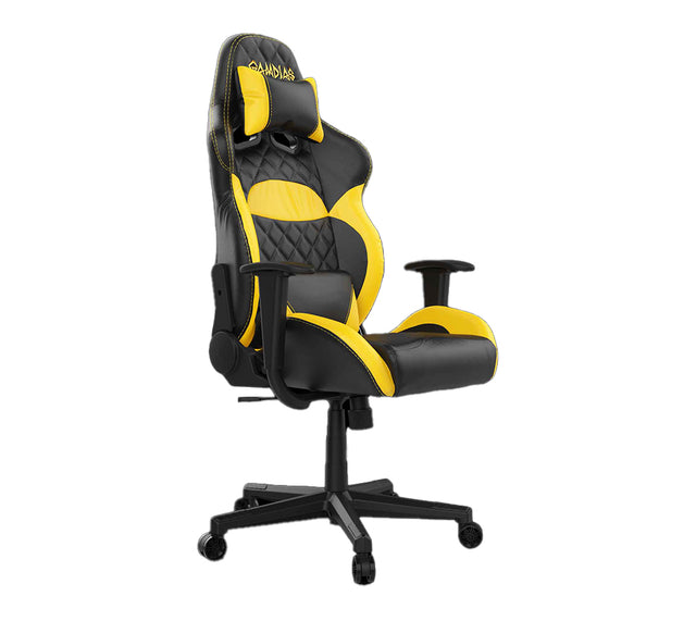 כסא גיימינג צהוב מדגם ZELUS E1