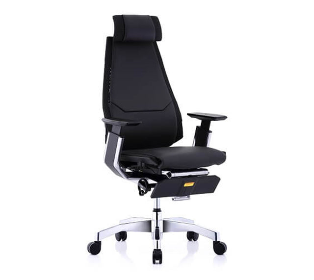 כסא מנהלים עם משענת רגליים GENIDIA COMFORT