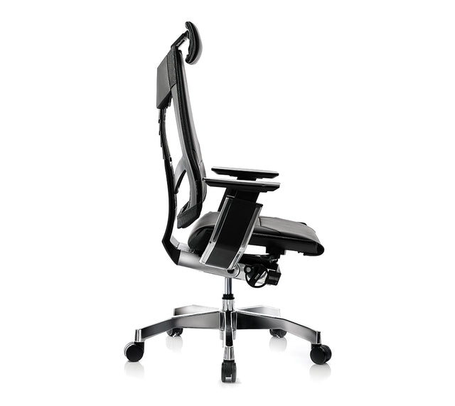 כסא מנהלים עם משענת רגליים GENIDIA COMFORT