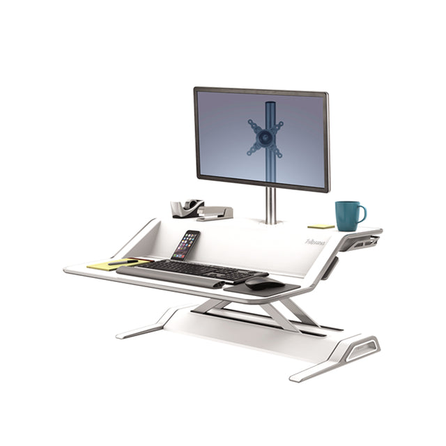 זרוע מתכווננת למסך לשימוש עם עמדת עבודה LOTUS SIT STAND FELLOWES