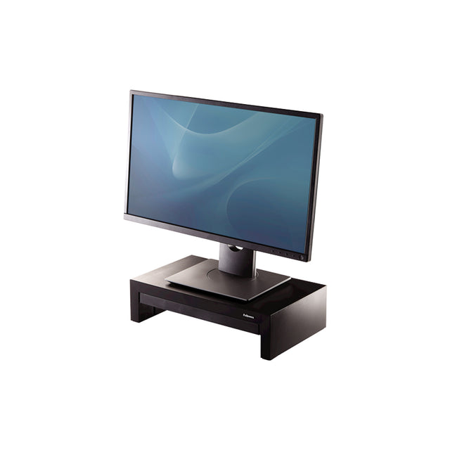 מעמד הגבהה ארגונומי למסך עם מגירה DESIGNER SUITES FELLOWES