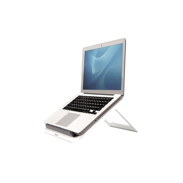 מעמד הגבהה ארגונומי למחשב נייד I-SPIRE QUICK LIFT לבן FELLOWES