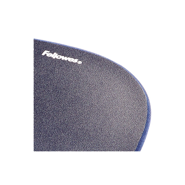 משטח לעכבר עם כרית קצף זכרון Memory Foam כחול FELLOWES