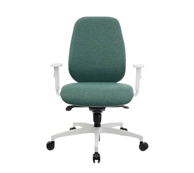 כסא מחשב FLIGHT WHITE - צבע ירוק