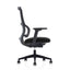 כסא מחשב אורטופדי 233 בצבע שחור (מבט צד)