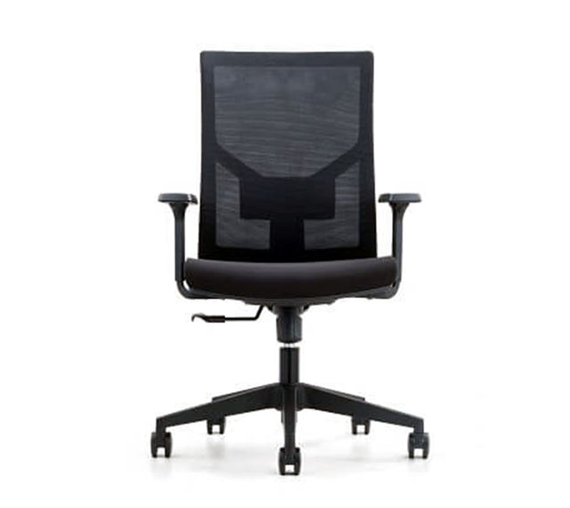 כסא מחשב דגם 226 בצבע שחור (מבט קדמי)