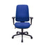 כסא מחשב דגם SOL בצבע כחול (מבט קדמי)