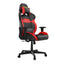 כסא גיימינג אדום מדגם ZELUS E1 (מבט צד)